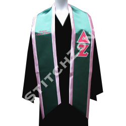 Delta Zeta Graduation Sash / Stoles